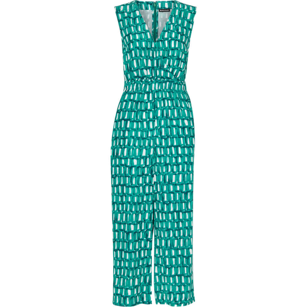 Whistles Linked Smudge Lorna Jumpsuit